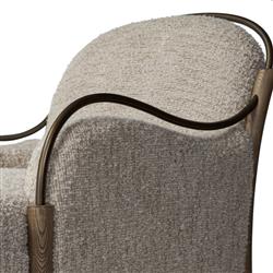 Demi Ivan Stone Boucle Chaise|