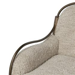 Demi Ivan Stone Boucle Chaise|