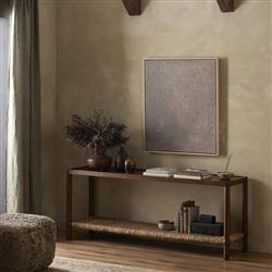 Gabriella Brown Mindi Console Table|