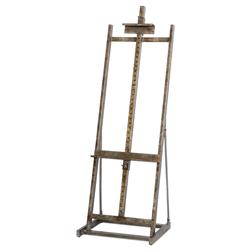 Grayfox Brushed Iron Art Easel|
