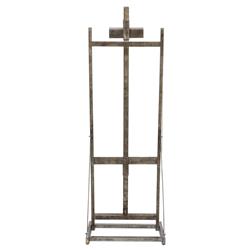 Grayfox Brushed Iron Art Easel|