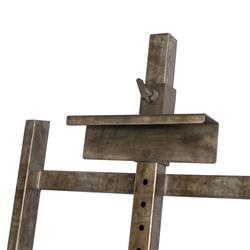 Grayfox Brushed Iron Art Easel|