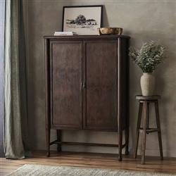 Wilder Aged Pine Bar Cabinet|