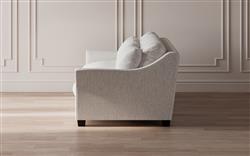 Pauline Heathered Ivory Performance Sofa - 85&quot;|