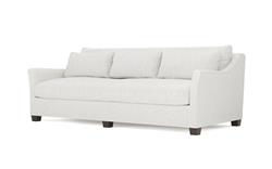 Pauline Heathered Ivory Performance Sofa - 98&quot;|