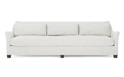 Pauline Heathered Ivory Performance Sofa - 110&quot;|