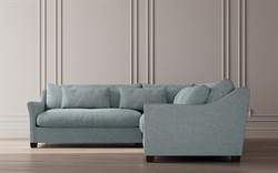 Pauline Heathered Ivory Performance Corner Sectional - Left End - 106&quot;|