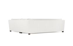 Pauline Heathered Ivory Performance Corner Sectional - Right End - 106&quot;|