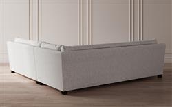 Pauline Heathered Ivory Performance Corner Sectional - Right End - 106&quot;|