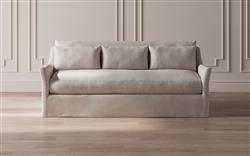 Pauline Sea Salt Performance Slipcovered Sofa - 85&quot;|