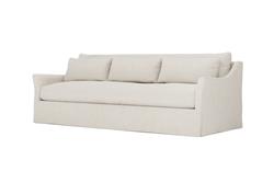 Pauline Sea Salt Performance Slipcovered Sofa - 98&quot;|