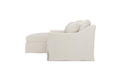 Pauline Sea Salt Performance Slipcovered Chaise Sectional - Left Chaise - 101&quot;|