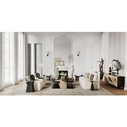 Henri Soft Ivory Chair and a Half|
