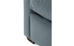 Clairmont Slate Blue 2-Cushion Sofa - 89&quot;|