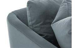 Clairmont Slate Blue 2-Cushion Sofa - 89&quot;|