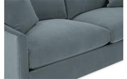 Clairmont Slate Blue 2-Cushion Sofa - 89&quot;|