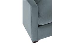 Clairmont Slate Blue 2-Cushion Sofa - 89&quot;|