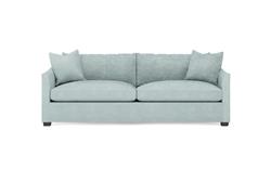 Clairmont French Blue 2-Cushion Sofa - 89"|