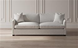 Clairmont French Blue 2-Cushion Sofa - 89"|