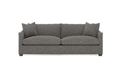 Clairmont Truffle Performance 2-Cushion Sofa - 89&quot;|