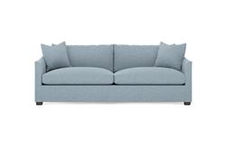 Clairmont Eggshell Blue Performance 2-Cushion Sofa - 89"|