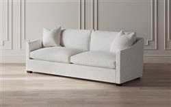 Clairmont Eggshell Blue Performance 2-Cushion Sofa - 89"|