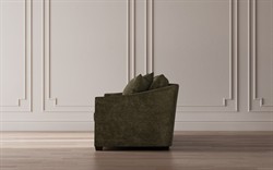 Clairmont Heathered Ivory Performance Bench Cushion Sofa - 89"|