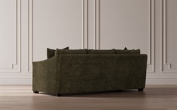 Clairmont Heathered Ivory Performance Bench Cushion Sofa - 89"|