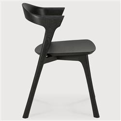 Ava Modern Classic Black Oak Dining Chair|