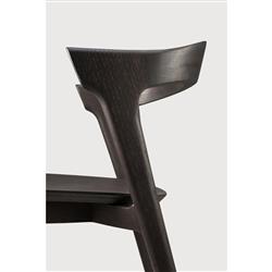 Ava Modern Classic Brown Oak Dining Chair|