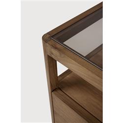 Nicole Modern Classic Reclaimed Teak Nightstand|