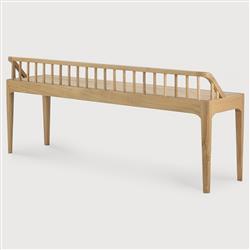 Nicole Modern Classic Oak Bench|