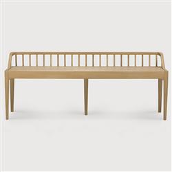 Nicole Modern Classic Oak Bench|
