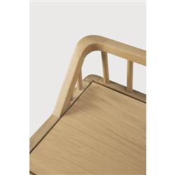 Nicole Modern Classic Oak Bench|