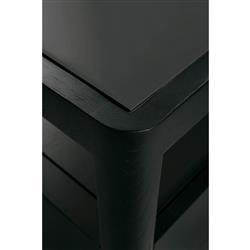 Nicole Modern Classic Black Oak Dresser|