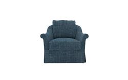 Amelie Indigo Slipcovered Chair|
