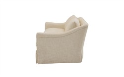 Amelie Cool Silver Sofa - 92"|