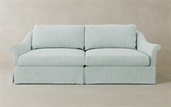 Amelie Coastal Sky Sofa - 92&quot;|
