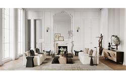 Henri Cloud Sofa - 90&quot;|