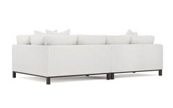 Adelle Heathered Ivory Performance Bumper Sectional - Right Bumper - 116&quot;|