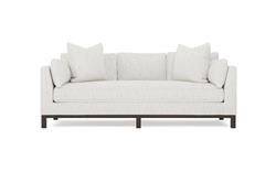 Adelle Heathered Ivory Performance Sofa - 90&quot;|