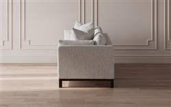 Adelle Heathered Ivory Performance Sofa - 90&quot;|