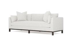 Adelle Heathered Ivory Performance Sofa - 99"|