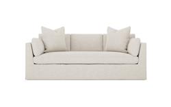 Adelle Sea Salt Performance Slipcovered Sofa - 90&quot;|