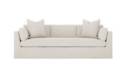 Adelle Sea Salt Performance Slipcovered Sofa - 99&quot;|