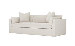 Adelle Sea Salt Performance Slipcovered Sofa - 99&quot;|