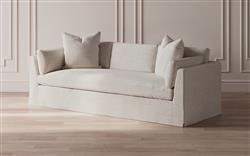 Adelle Sea Salt Performance Slipcovered Sofa - 99&quot;|