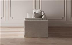 Adelle Sea Salt Performance Slipcovered Sofa - 99&quot;|