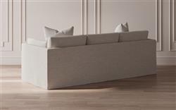 Adelle Sea Salt Performance Slipcovered Sofa - 99&quot;|