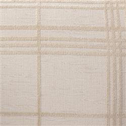 Pia Rustic Lodge Beige Plaid Brown Wood Dining Arm Chair|